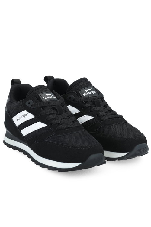 Slazenger ELITE IN Erkek Siyah Koşu & Yürüyüş Spor Ayakkabısı