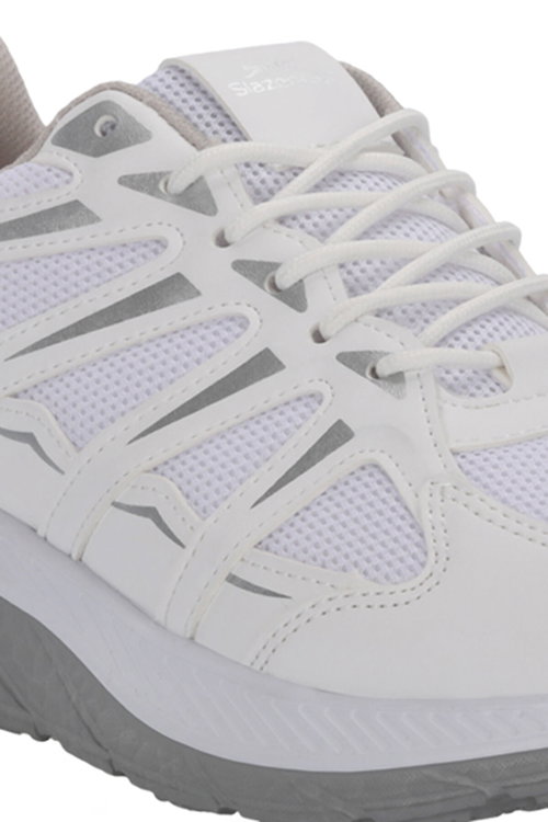 Slazenger EMEKA Erkek Beyaz / Gri Koşu & Yürüyüş Spor Ayakkabısı