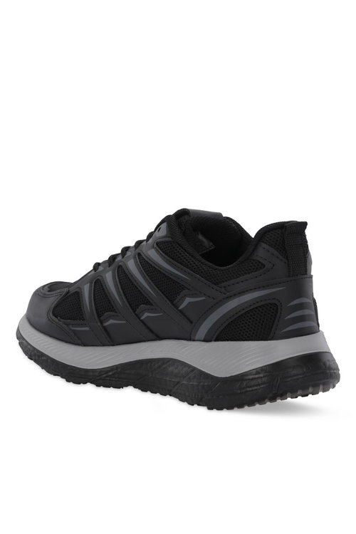 Slazenger EMEKA Erkek Siyah / Koyu Gri Koşu & Yürüyüş Spor Ayakkabısı