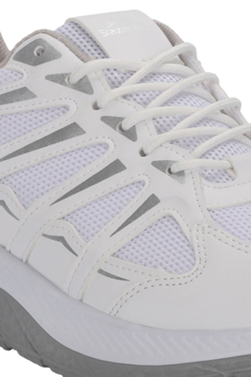 Slazenger EMEKA Kadın Beyaz / Gri Koşu & Yürüyüş Spor Ayakkabısı