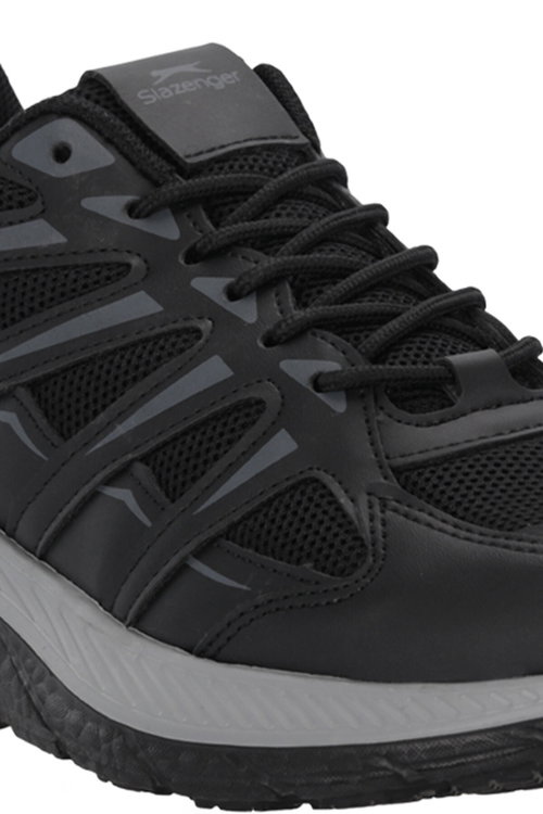 Slazenger EMEKA Kadın Siyah / Koyu Gri Koşu & Yürüyüş Spor Ayakkabısı