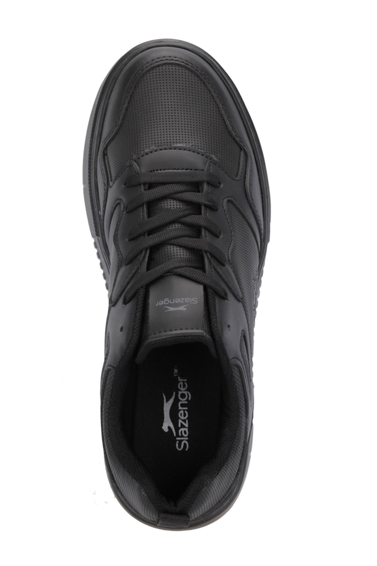 Slazenger ENERGY Erkek Siyah / Siyah Günlük Spor Ayakkabısı - Thumbnail