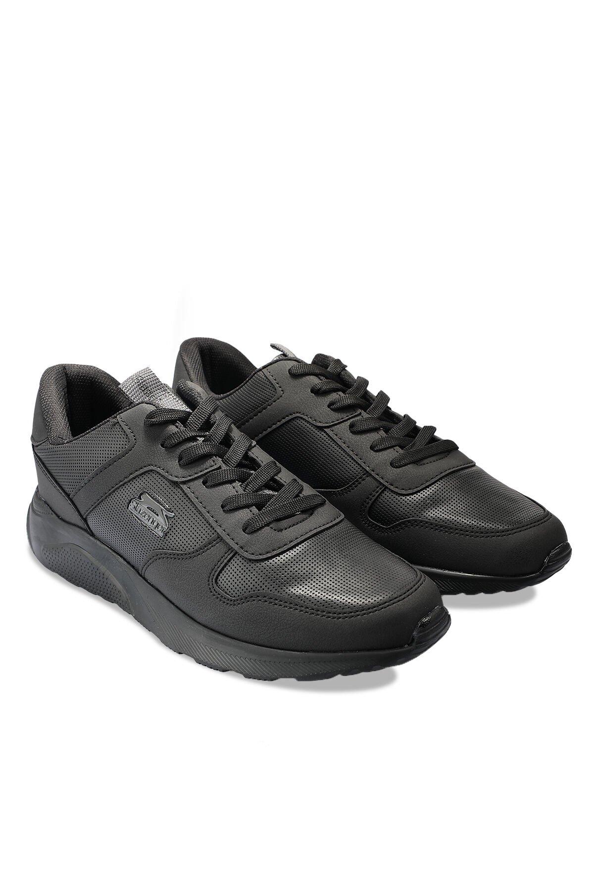 ENRICA Sneaker Erkek Ayakkabı Siyah / Siyah - Thumbnail
