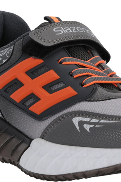 Slazenger ENZO F Erkek Çocuk Füme / Turuncu Günlük Spor Ayakkabısı