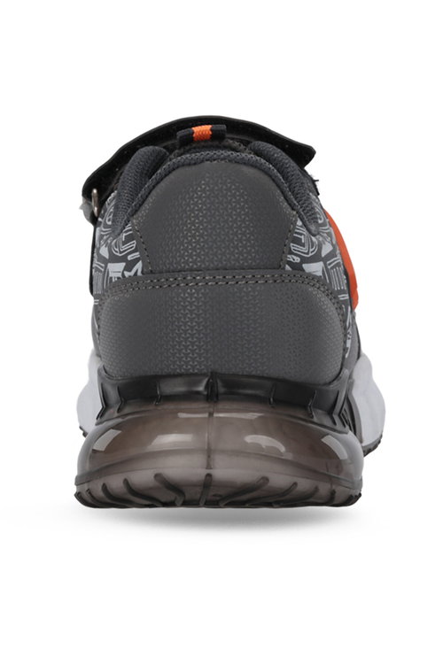 Slazenger ENZO F Erkek Çocuk Füme / Turuncu Günlük Spor Ayakkabısı