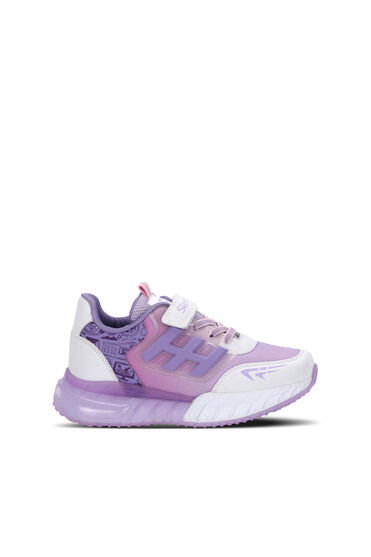 Slazenger ENZO I Kız Çocuk Pembe / Mor Günlük Spor Ayakkabısı