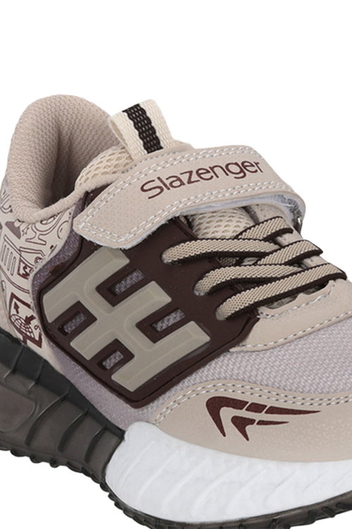 Slazenger ENZO F Unisex Çocuk Bej / Kahve Günlük Spor Ayakkabısı
