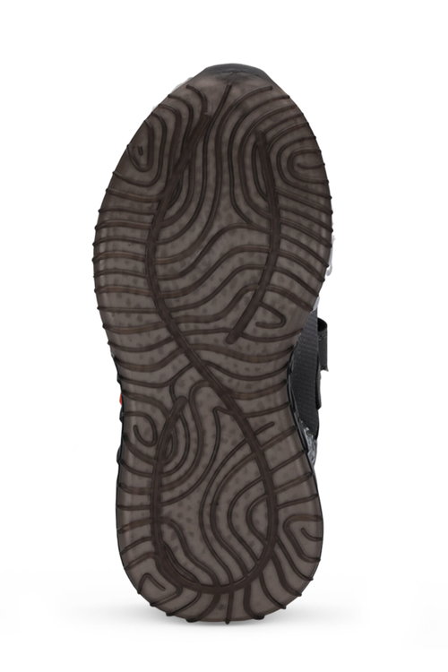 Slazenger ENZO I Erkek Çocuk Füme / Turuncu Günlük Spor Ayakkabısı