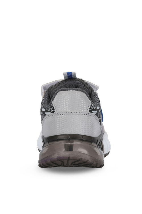 Slazenger ENZO P Erkek Çocuk Gri / Saks Mavi Günlük Spor Ayakkabısı