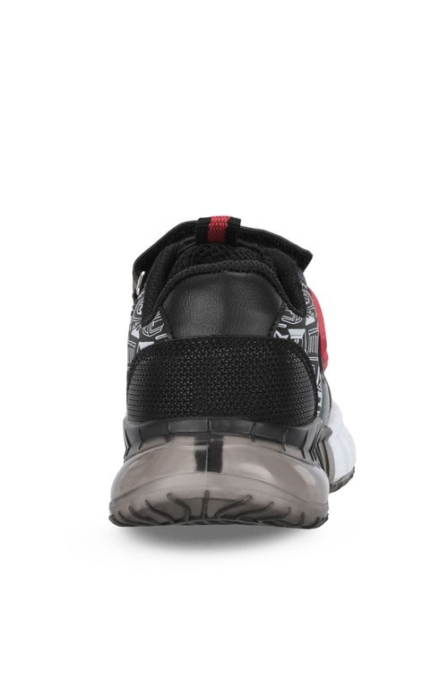 Slazenger ENZO P Unisex Çocuk Siyah / Kırmızı Günlük Spor Ayakkabısı