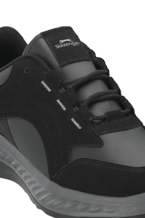 Slazenger EPIRUS I Erkek Siyah / Koyu Gri Koşu & Yürüyüş Spor Ayakkabısı