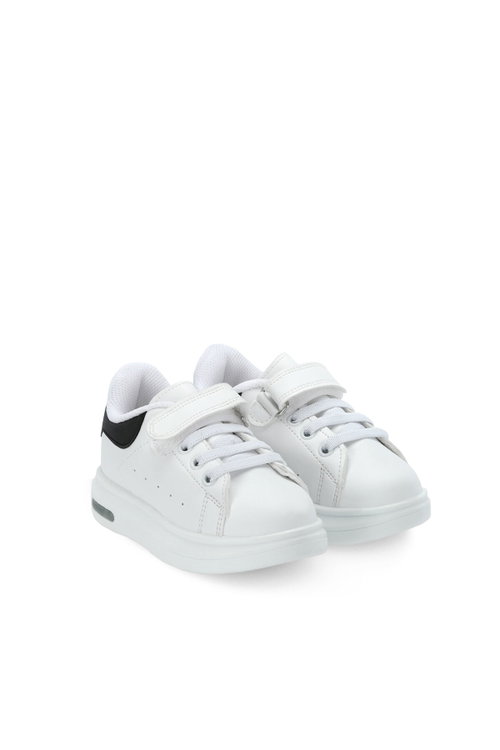 Slazenger EQUAL IN Unisex Çocuk Beyaz / Siyah Günlük Spor Ayakkabısı
