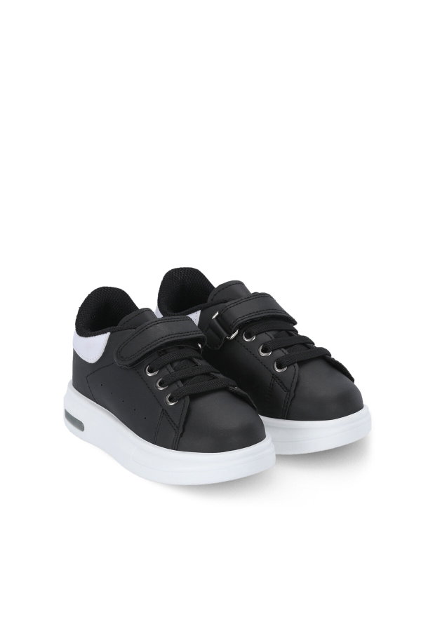 Slazenger EQUAL Unisex Çocuk Siyah / Beyaz Günlük Spor Ayakkabısı