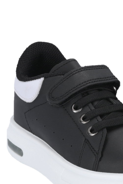 Slazenger EQUAL Unisex Çocuk Siyah / Beyaz Günlük Spor Ayakkabısı