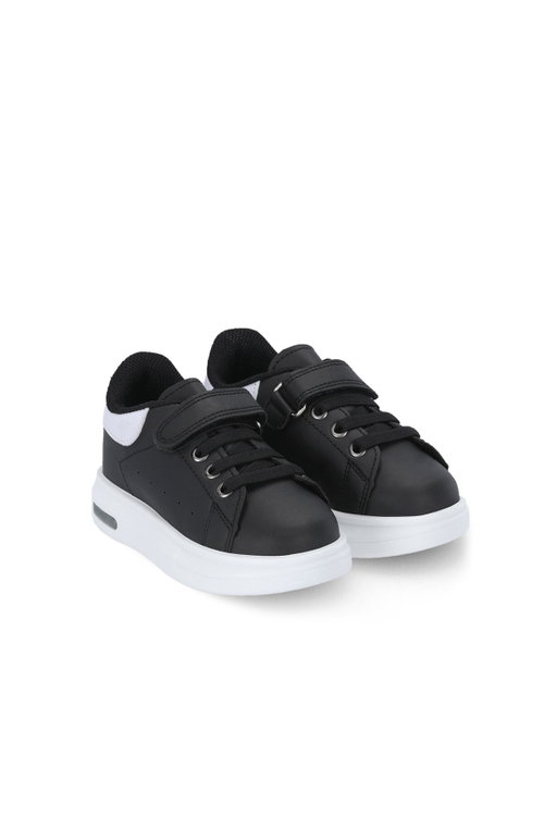 Slazenger EQUAL IN Unisex Çocuk Siyah / Beyaz Günlük Spor Ayakkabısı
