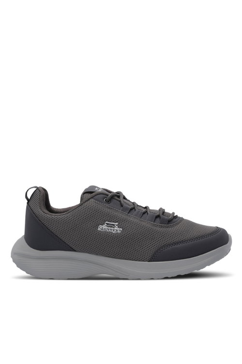 Slazenger EQUINOX I Büyük Beden Erkek Koyu Gri Koşu & Yürüyüş Spor Ayakkabısı