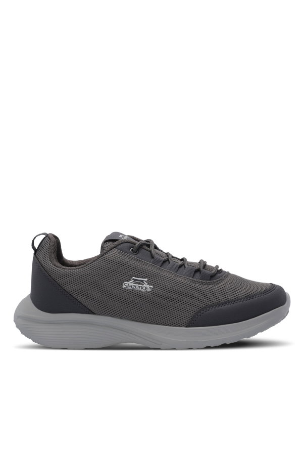 Slazenger EQUINOX I Büyük Beden Erkek Koyu Gri Koşu & Yürüyüş Spor Ayakkabısı