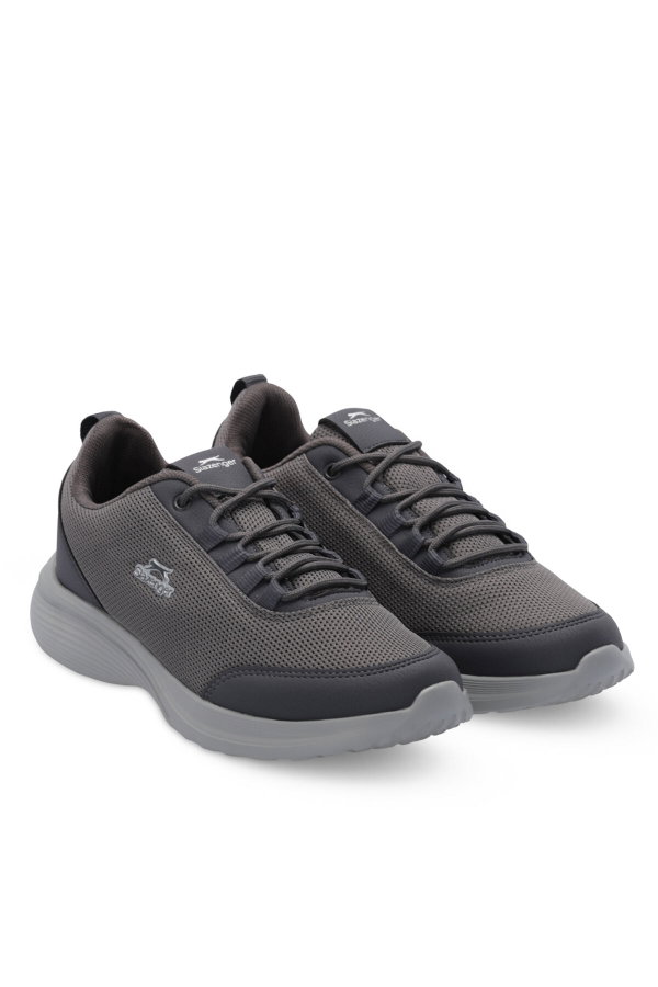 Slazenger EQUINOX I Büyük Beden Erkek Koyu Gri Koşu & Yürüyüş Spor Ayakkabısı