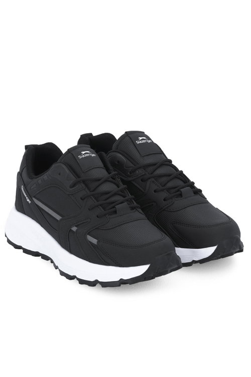 Slazenger ESPECTRO I Erkek Siyah / Beyaz Koşu & Yürüyüş Spor Ayakkabısı