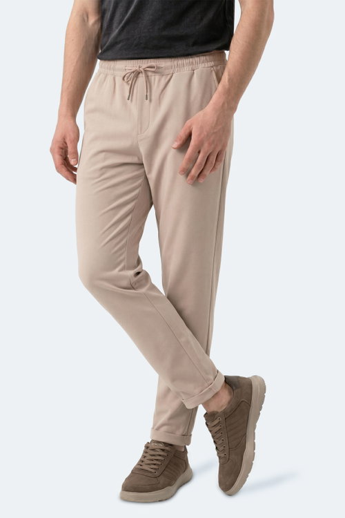 Slazenger ESPINO Erkek Cepli Bej Pantolon