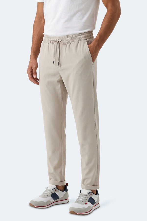 Slazenger ESPINO Erkek Cepli Gri Pantolon