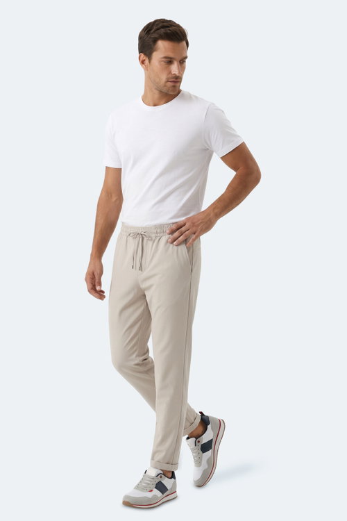 Slazenger ESPINO Erkek Cepli Gri Pantolon