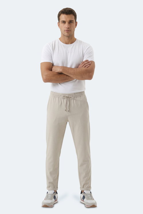Slazenger ESPINO Erkek Cepli Gri Pantolon
