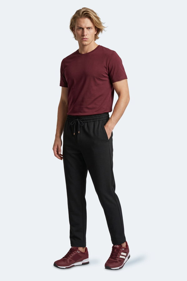 Slazenger ESPINO Erkek Siyah Eşofman Altı
