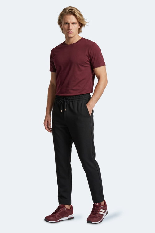 Slazenger ESPINO Erkek Cepli Siyah Pantolon