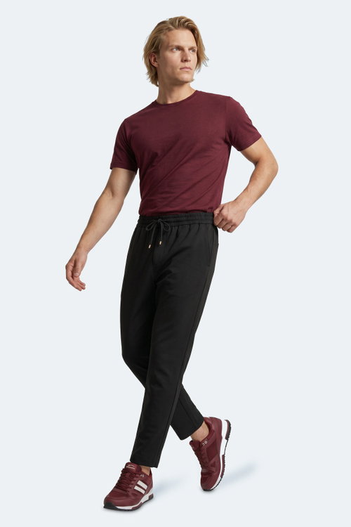 Slazenger ESPINO Erkek Cepli Siyah Pantolon