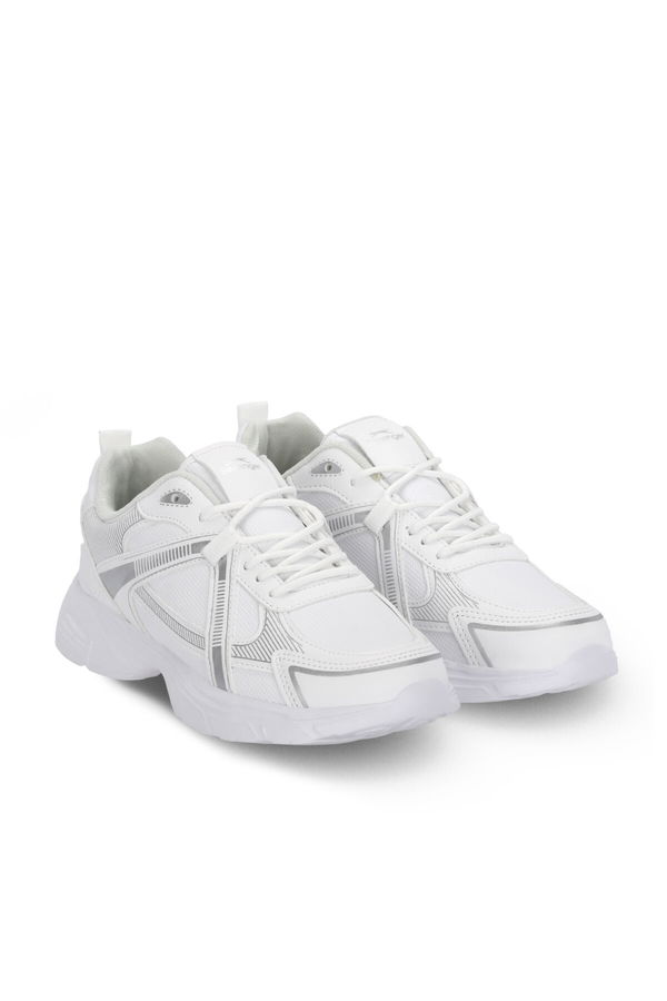 Slazenger EVOX Kadın Beyaz Koşu & Yürüyüş Spor Ayakkabısı