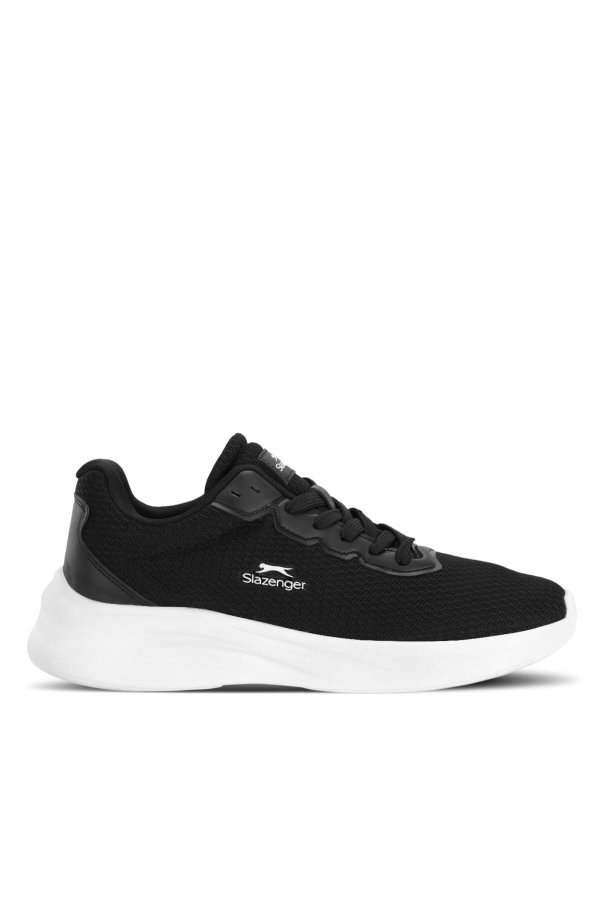Slazenger EXPERT IN Erkek Siyah / Beyaz Koşu & Yürüyüş Spor Ayakkabısı