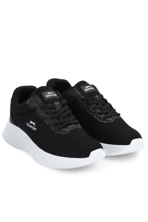 Slazenger EXPERT IN Erkek Siyah / Beyaz Koşu & Yürüyüş Spor Ayakkabısı