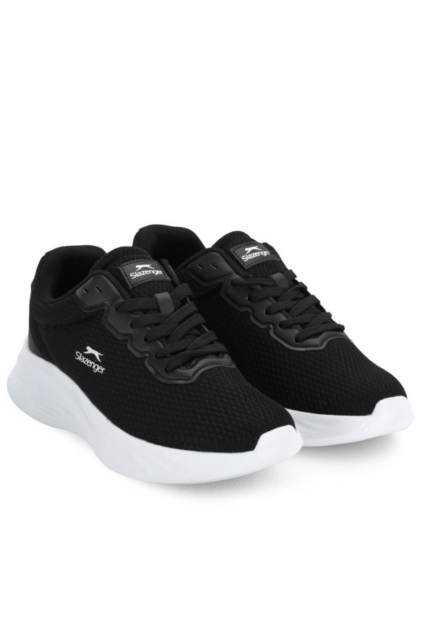 Slazenger EXPERT IN Erkek Siyah / Beyaz Koşu & Yürüyüş Spor Ayakkabısı