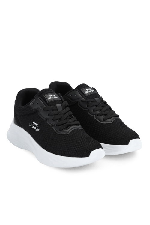Slazenger EXPERT IN Kadın Siyah / Beyaz Koşu & Yürüyüş Spor Ayakkabısı