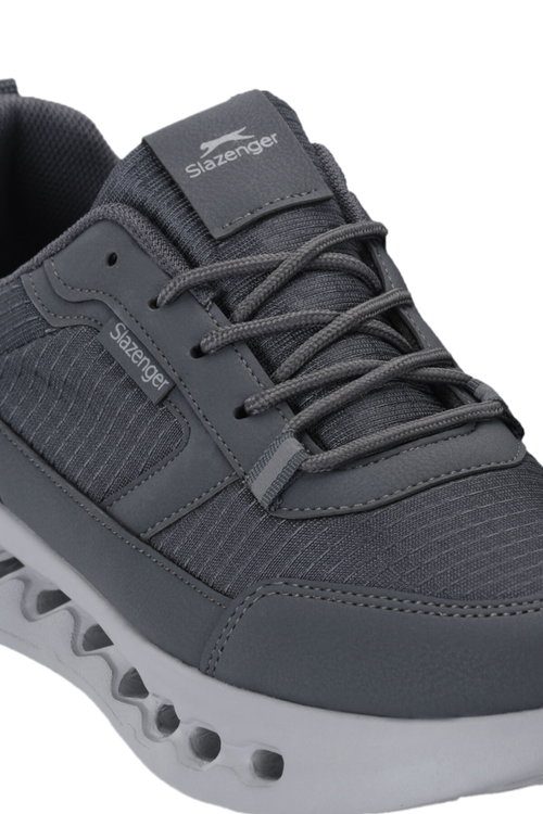 Slazenger EZIO I Erkek Koyu Gri Koşu & Yürüyüş Spor Ayakkabısı