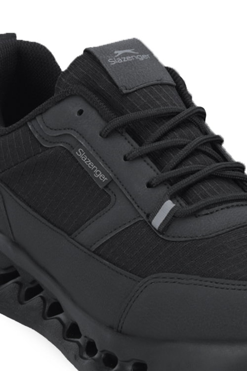 Slazenger EZIO I Erkek Siyah / Siyah Koşu & Yürüyüş Spor Ayakkabısı