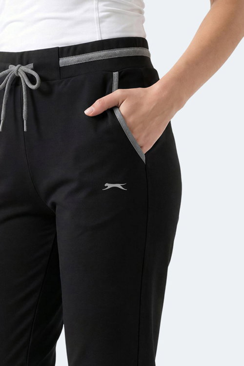 Slazenger FAIL Kadın Siyah Eşofman Altı
