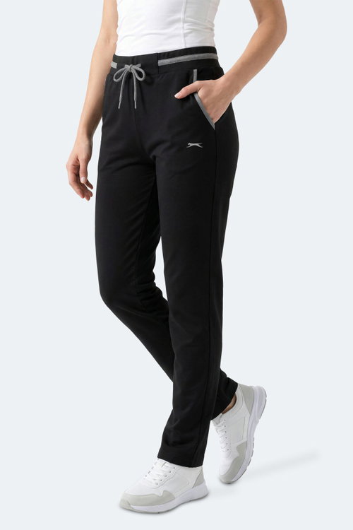 Slazenger FAIL Kadın Siyah Eşofman Altı
