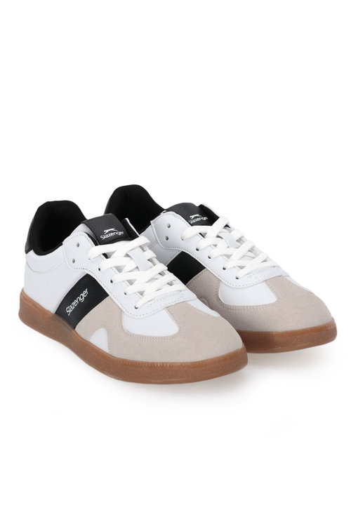 Slazenger FALL Erkek Beyaz / Siyah Günlük Spor Ayakkabısı