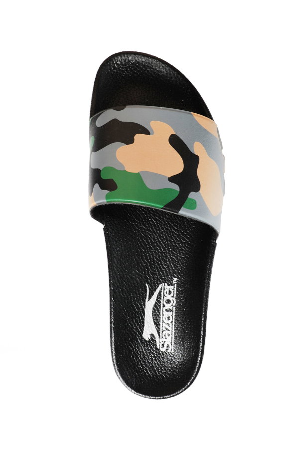 Slazenger FALLOW Erkek Siyah / Bej Kamuflaj Terlik