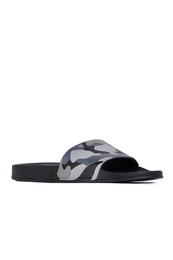 Slazenger FALLOW Erkek Siyah Kamuflaj Terlik