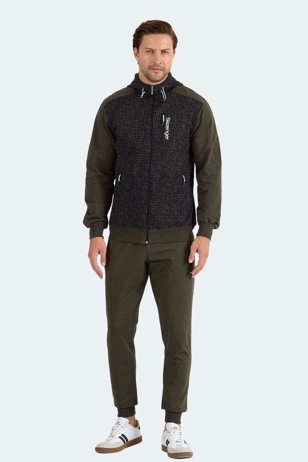 Slazenger FALOR Erkek Haki Eşofman Takımı