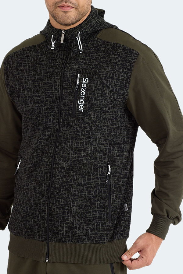 Slazenger FALOR Erkek Haki Eşofman Takımı