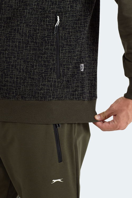 Slazenger FALOR Erkek Haki Eşofman Takımı
