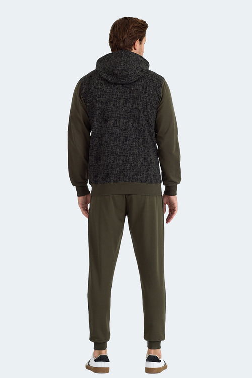 Slazenger FALOR Erkek Haki Eşofman Takımı