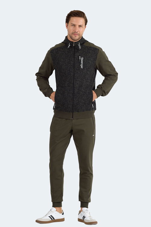 Slazenger FALOR Erkek Haki Eşofman Takımı