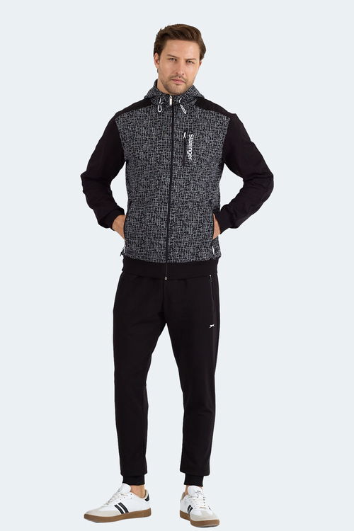 Slazenger FALOR Erkek Siyah Eşofman Takımı