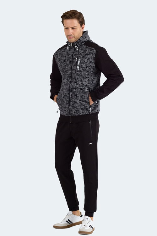 Slazenger FALOR Erkek Siyah Eşofman Takımı
