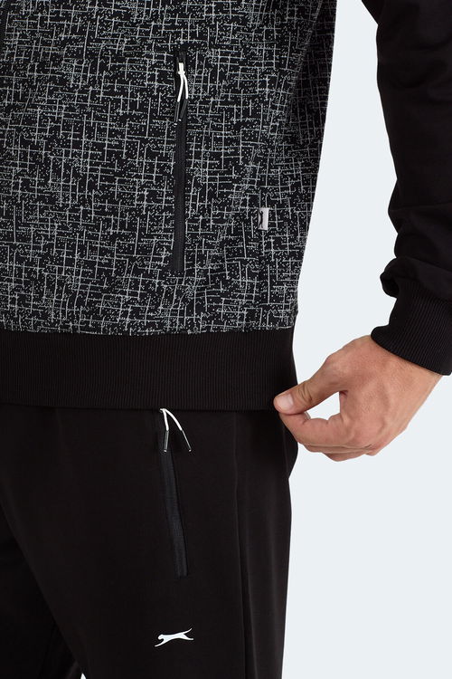 Slazenger FALOR Erkek Siyah Eşofman Takımı
